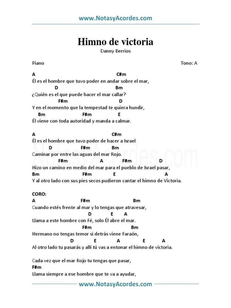 Himno De Victoria Danny Berrios | PDF