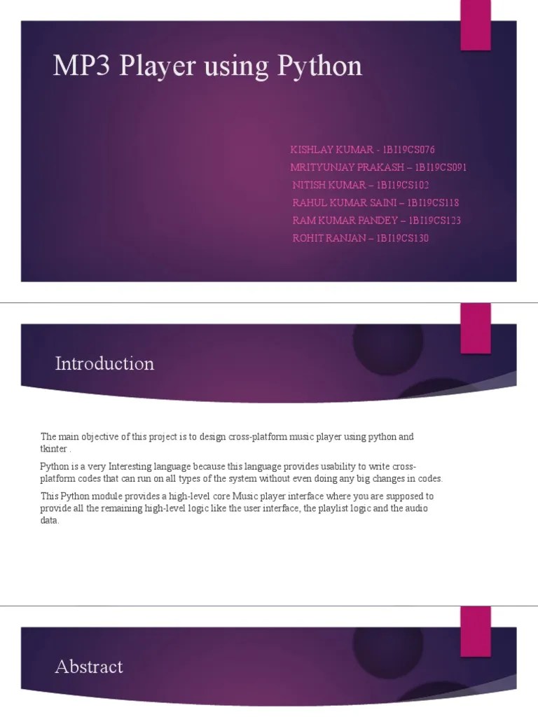 Python PPT Presentation | PDF | Graphical User Interfaces | Python ...