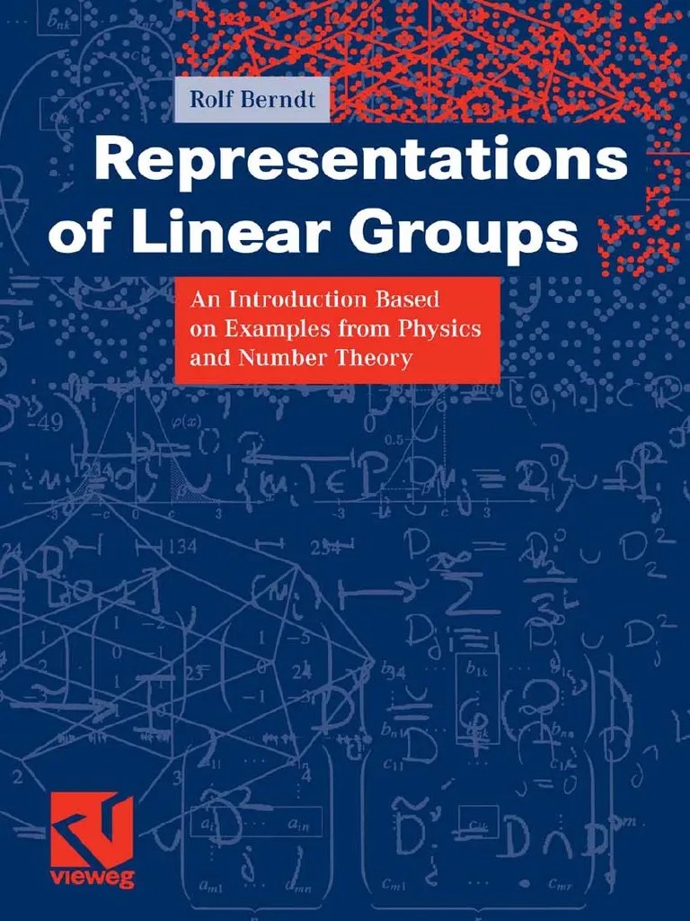 Representation Of Linear Groups - Berndt | PDF