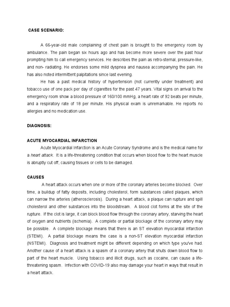 Acute Myocardial Infarction | PDF | Myocardial Infarction | Heart