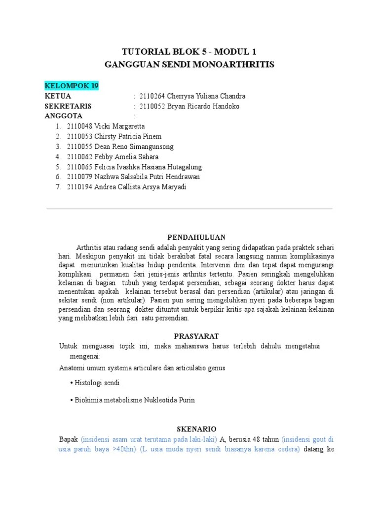 Tutorial Blok 5 Modul 1 Pdf Sains Matematika
