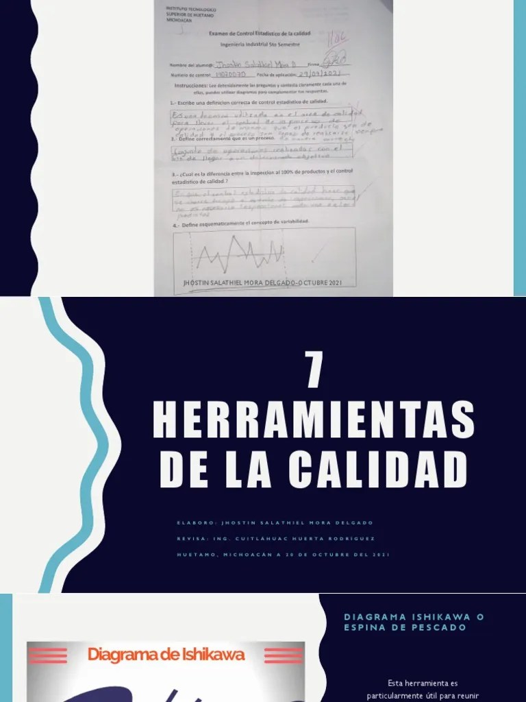 7 Herramientas De La Calidad | PDF | Histograma | Estadísticas