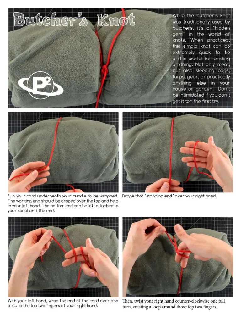 Butcher Knot | PDF | Knot | Rope