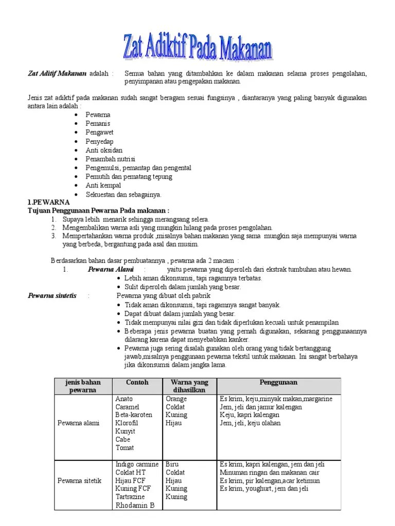 Apa Yang Dimaksud Dengan Zat Adiktif