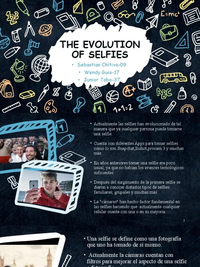Evolution Of Selfies | PDF | Selfie | Evolución