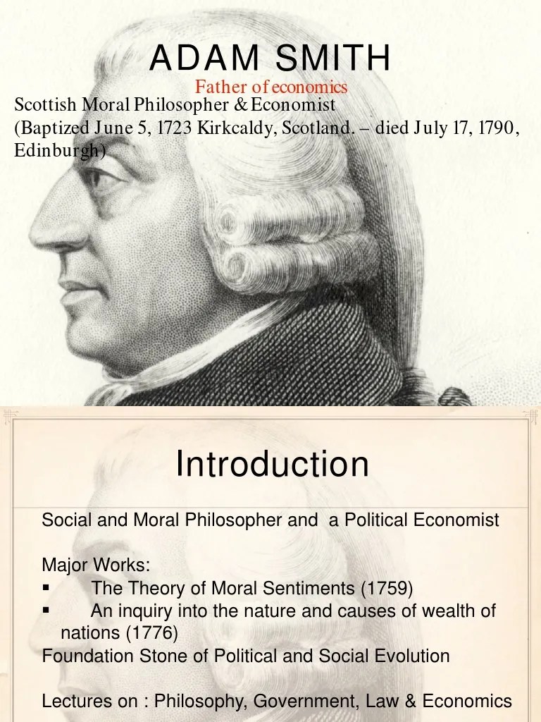 Adam Smith Final Class 1599110820663 | PDF | Labour Economics | Adam Smith
