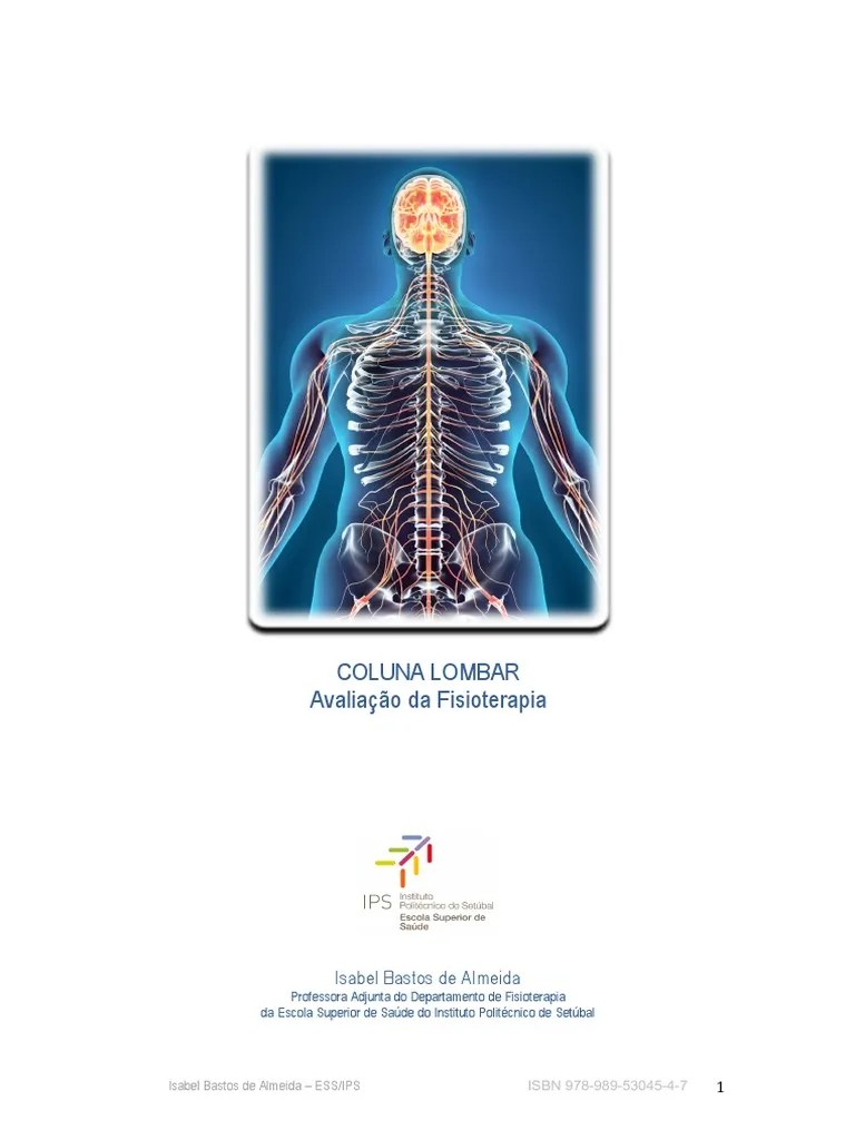 COLUNA LOMBAR - Avaliação Da Fisioterapia - Isabel Bastos De Almeida 8 Março 21 | PDF | Dor ...