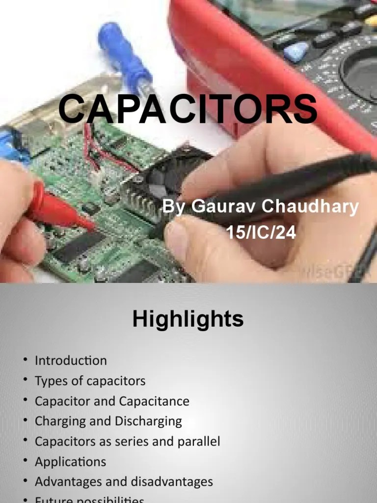Capacitors | PDF | Capacitor | Electrical Components