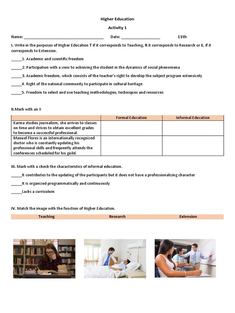 Higher Education Act 1 | PDF | Science | Higher Education