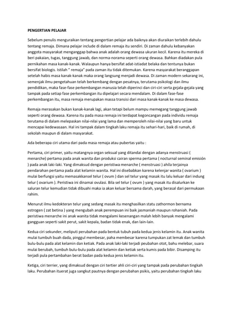 Definisi soal selidik menurut tokoh pdf. Pengertian Pelajar Pdf