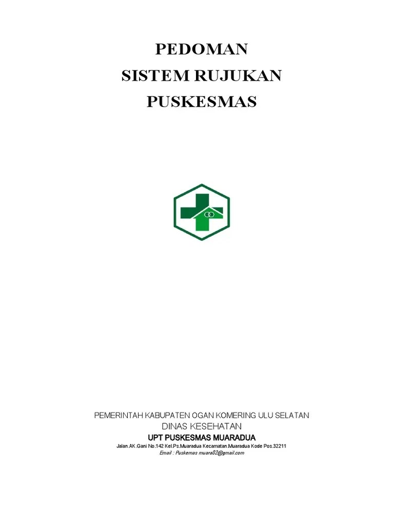 Pedoman Sistem Rujukan Puskesmas | PDF