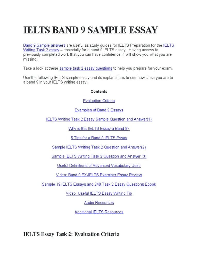 Ielts Band 9 Sample Essay | Download Free PDF | Social Media | Popular Culture & Media Studies