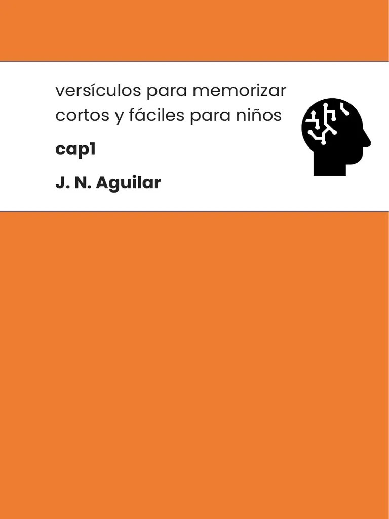 Versículos Para Memorizar Cortos Y Fáciles Para Niños Vol1 | PDF