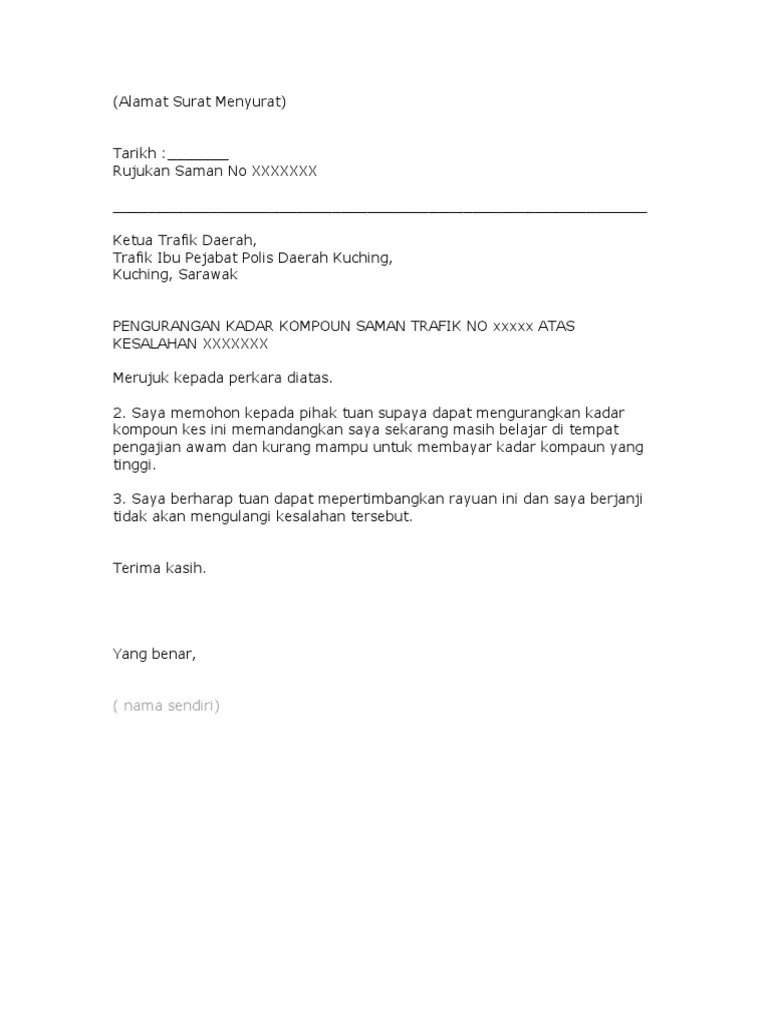 Faktur pembelian manfaat komponen cara pembuatan. Surat Rasmi Pembatalan - Rasmi F