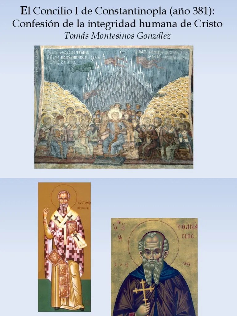 Concilio De Constantinopla | PDF | Familias Denominacionales Cristianas ...