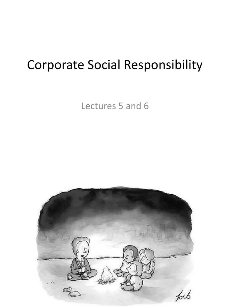 Lecture 3. Corporate Social Responsibility | PDF | Stakeholder (Corporate) | Corporate Social ...