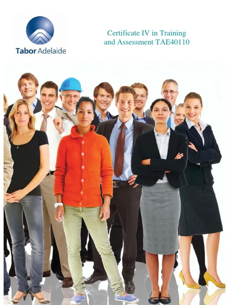 TAE40110 Certificate IV In Training And Assessment | PDF | Educational Technology | Vocational ...