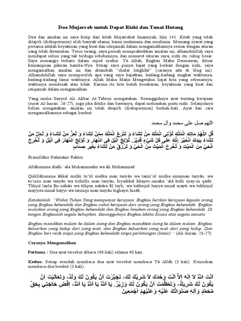 Below are the latest news from the registry such as research notifications, new publications, and events. Lihatlah Cara Mengamalkan Surat Ali Imran Ayat 31 See Islamic Surah Ayah
