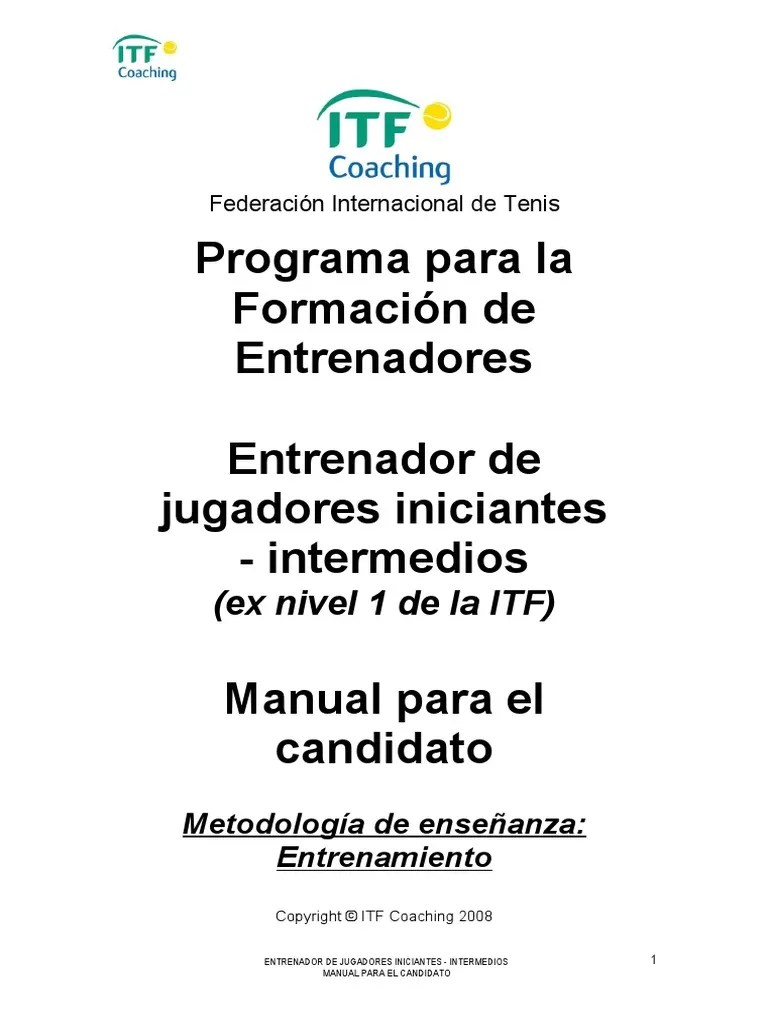 Conducta Del Entrenador Original | PDF
