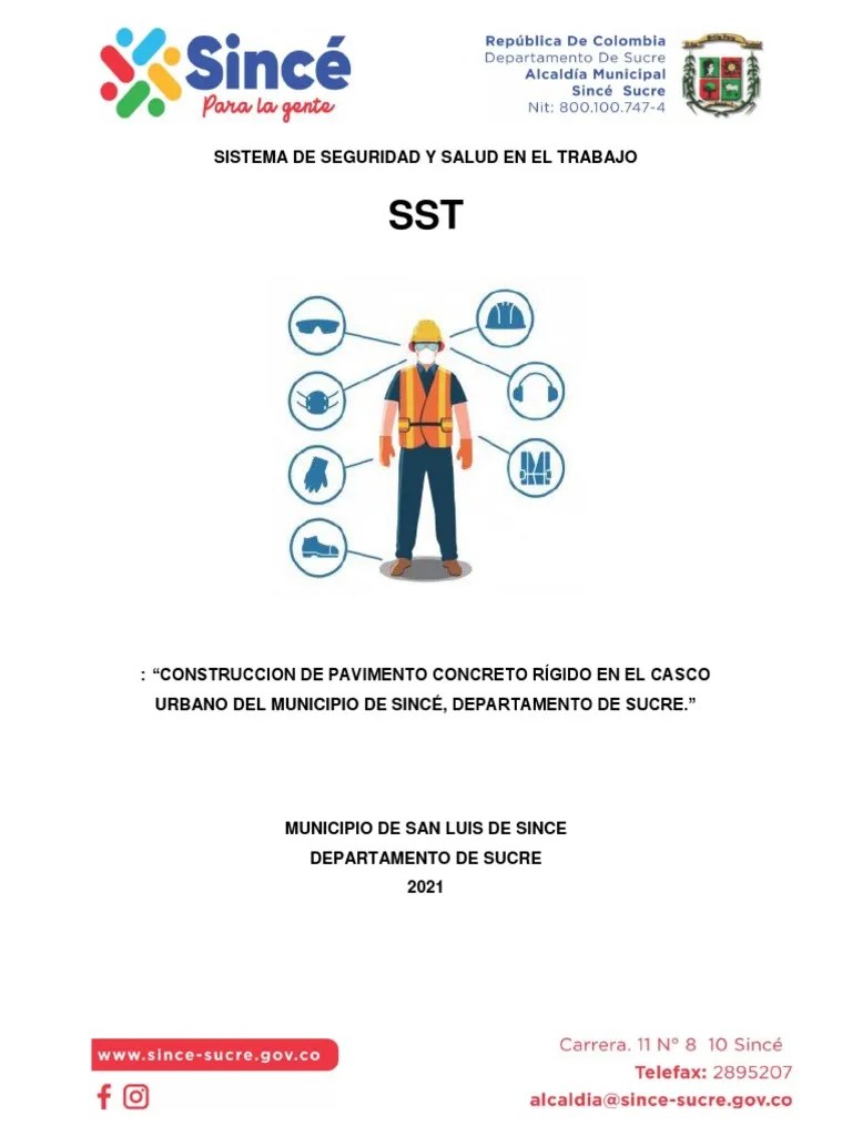 Informe De Seguridad Y Salud En El Trabajo | PDF | Seguridad Y Salud ...