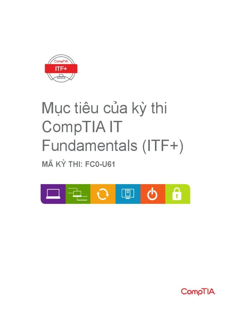 Comptia Itf Fc0 U61 Exam Objectives - Vietnamese | PDF