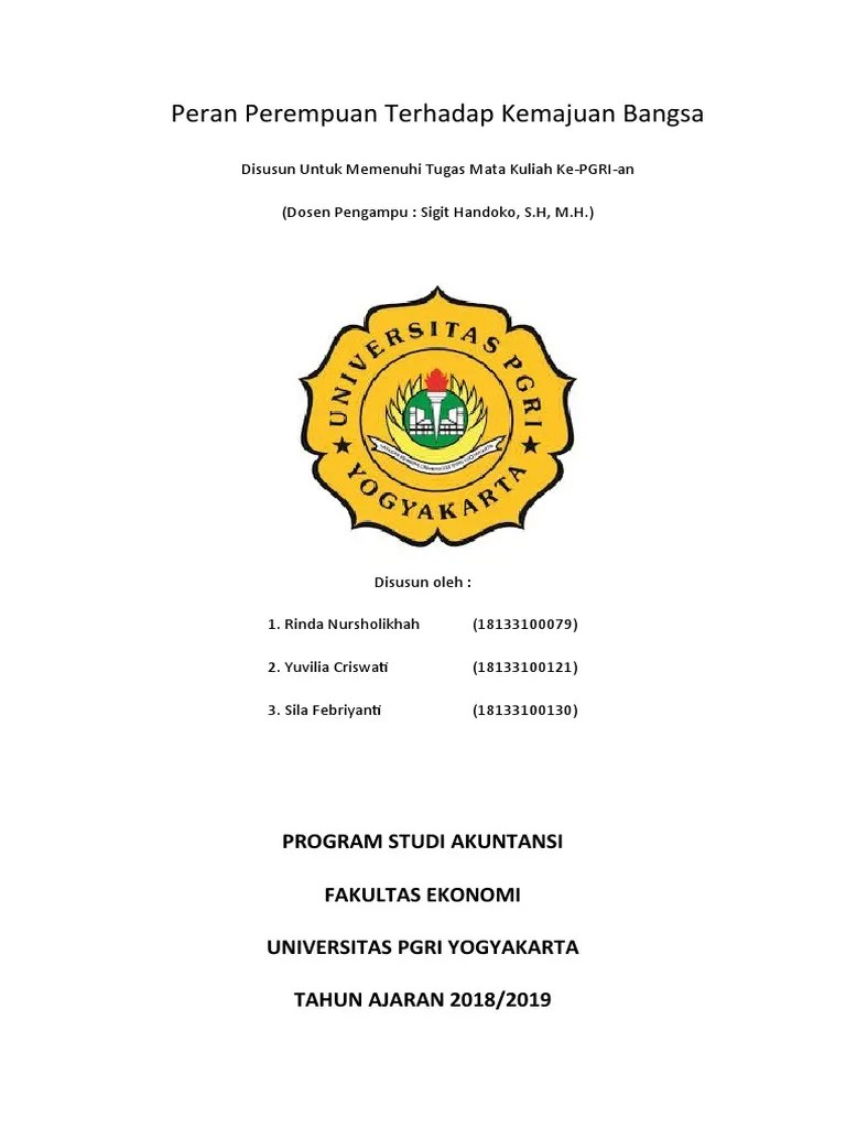 Peran Perempuan Terhadap Kemajuan Bangsa | PDF