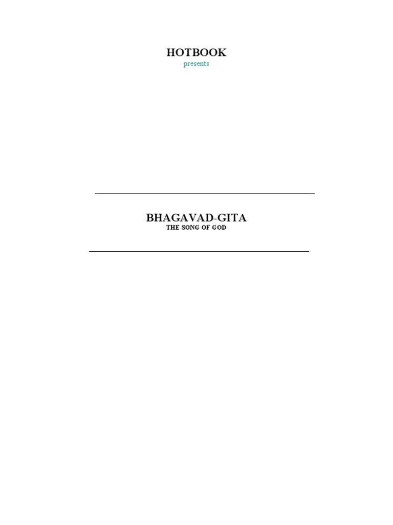 Bhagavad Gita | PDF | Bhagavad Gita | Mahabharata
