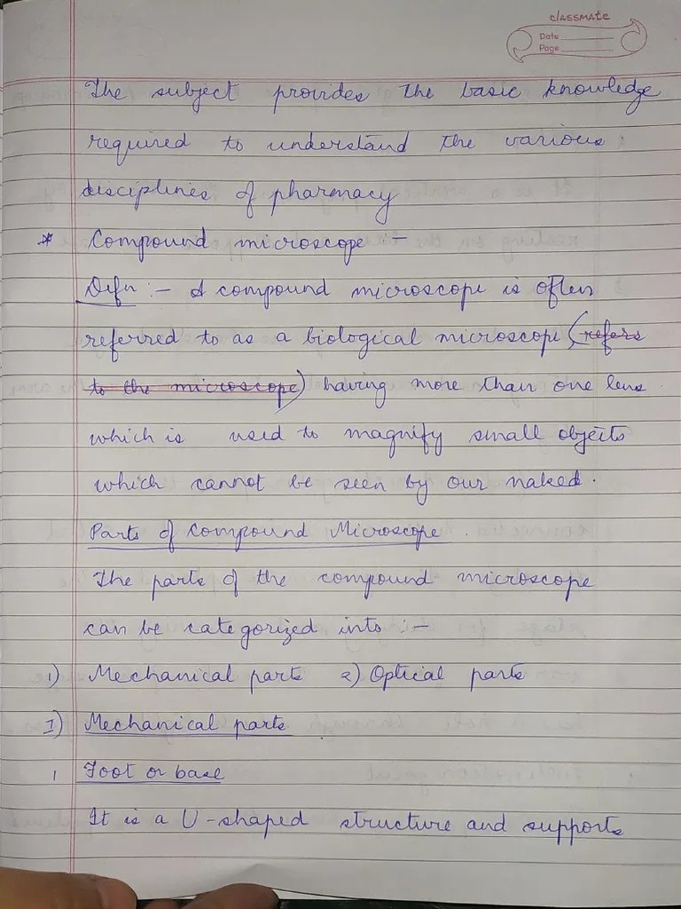 Practical Compound Microscope | PDF