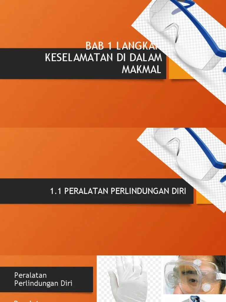 Sains F4 Bab 1 Langkah Keselamatan Di Dalam Makmal | PDF