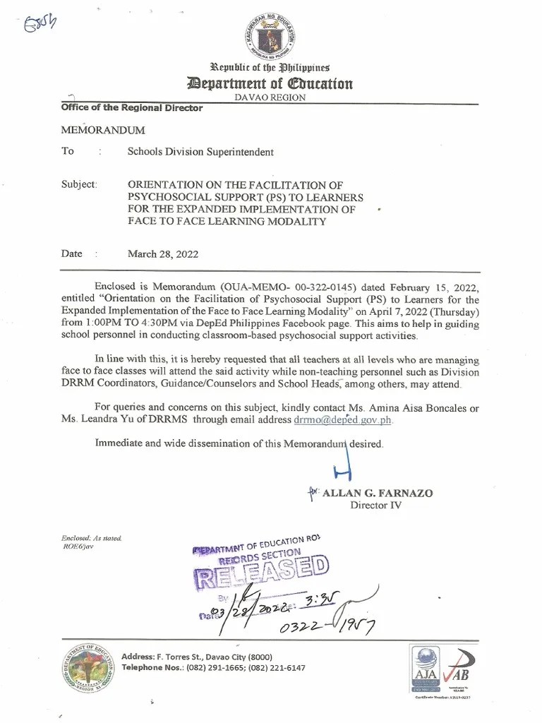 Psychosocial Support | PDF