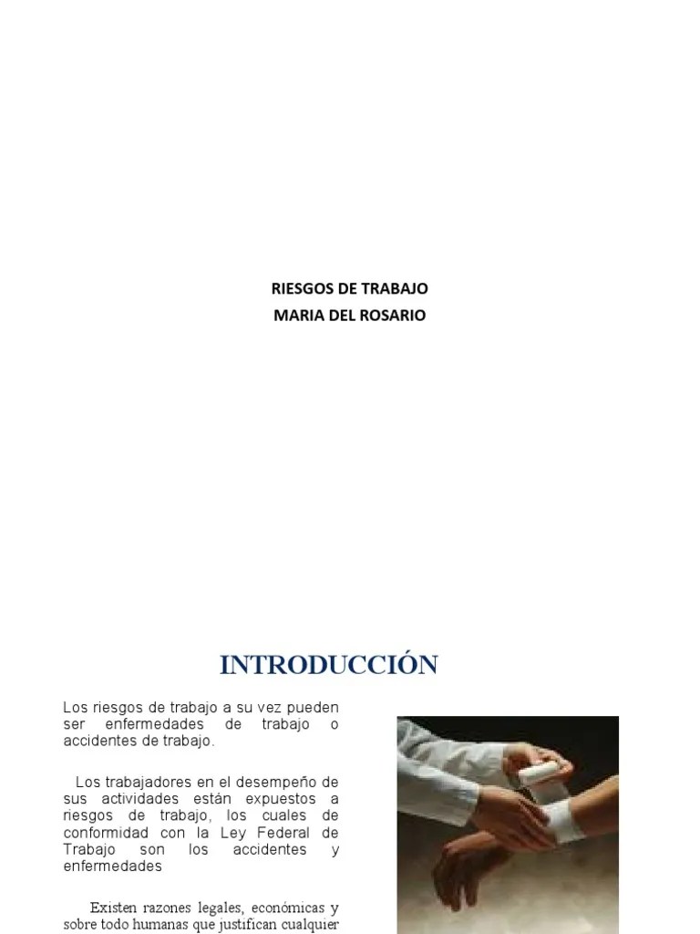 Accidentes De Trabajo | PDF | Ciencias De La Salud