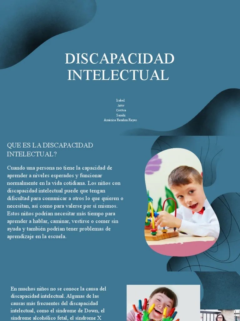 Discapacidad Intelectual | PDF | Discapacidad Intelectual | Aprendizaje