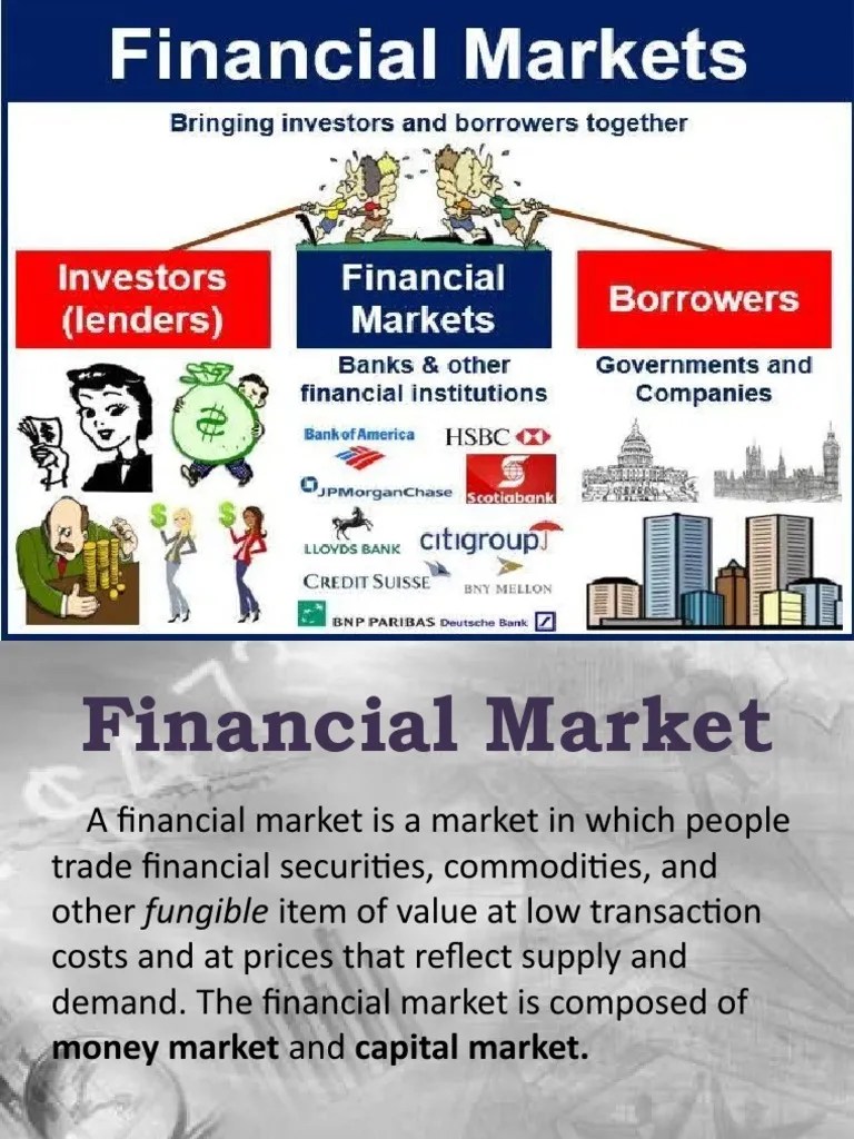 LESSON 1 Financial Market | PDF | Securities (Finance) | Financial Markets