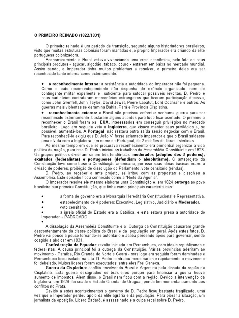 Brasil Imperio | PDF