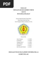 Makalah Pengorganisasian | PDF