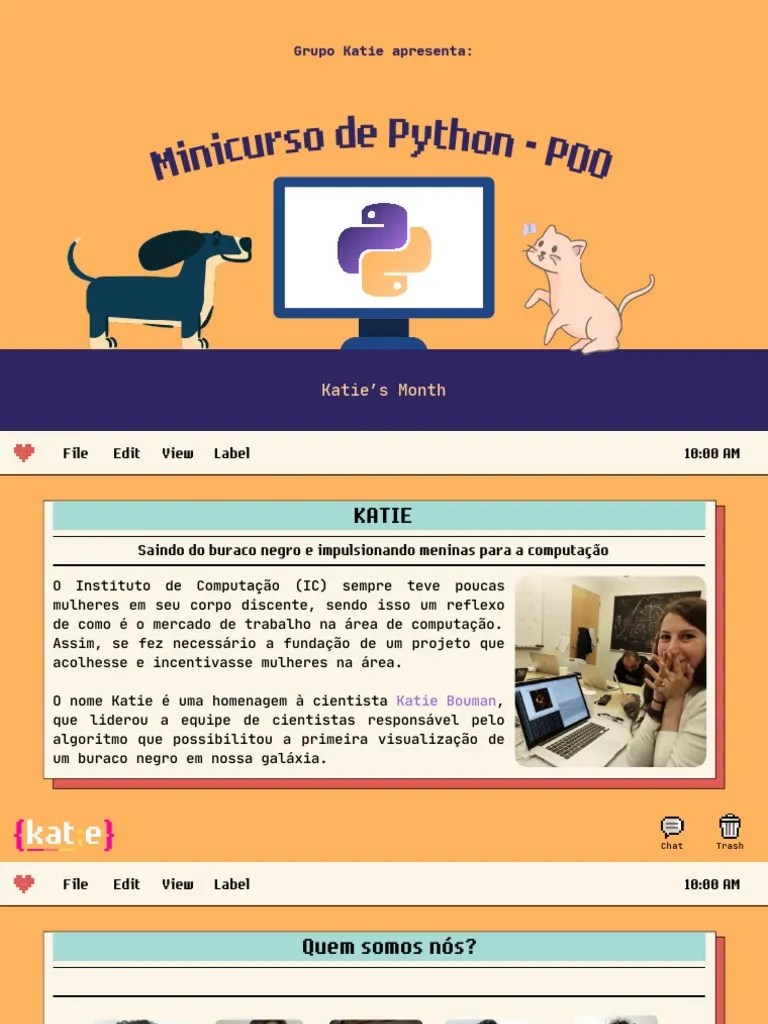 Python POO - Slides | PDF | Classe (programação De Computadores ...