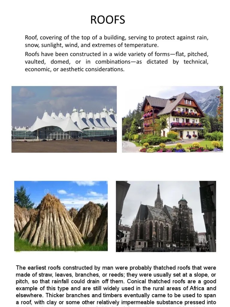 Roofs 1 | PDF | Roof | Concrete
