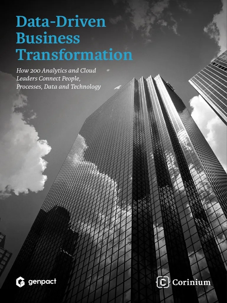 Report Data Driven Business Transformation | PDF | Analytics | Cloud ...
