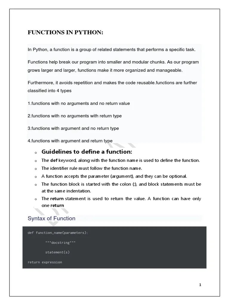 Unit Ii (Notes-2) | Descargar Gratis PDF | Parameter (Computer ...