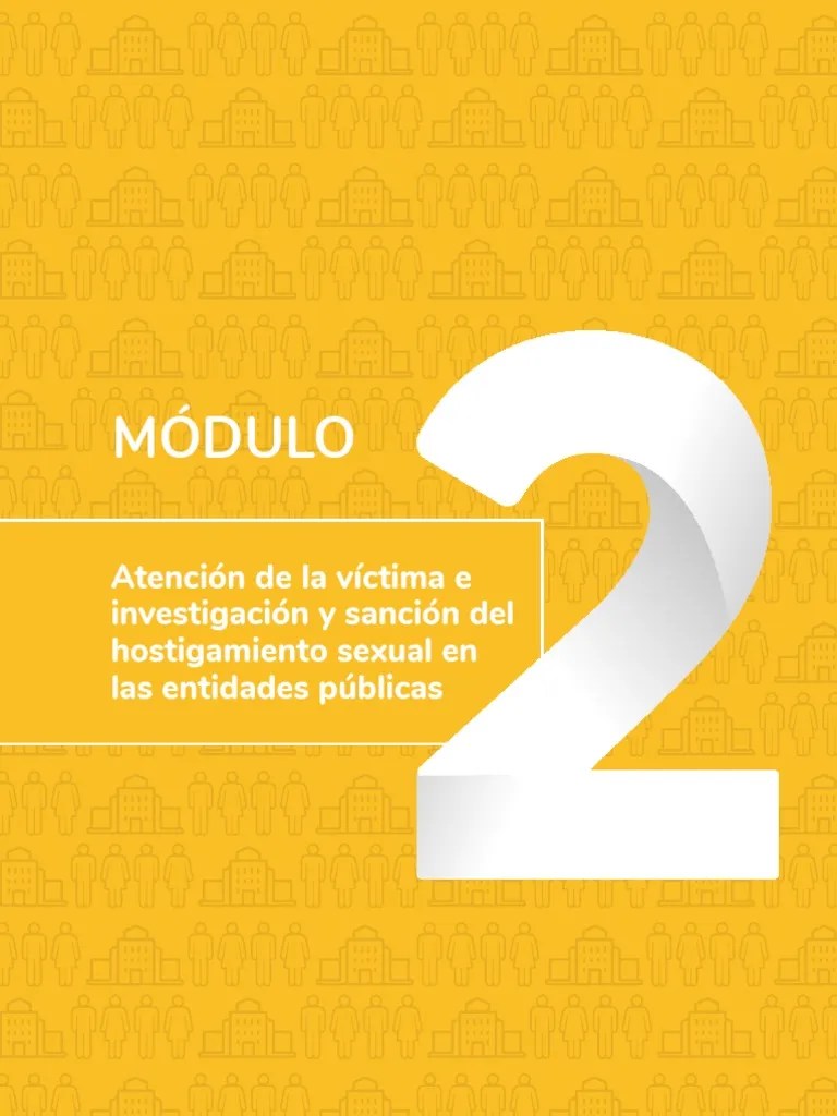 MOOC Hostigamiento Sexual Laboral - Módulo 2 | PDF | Acoso | Curso Abierto Masivo En Linea
