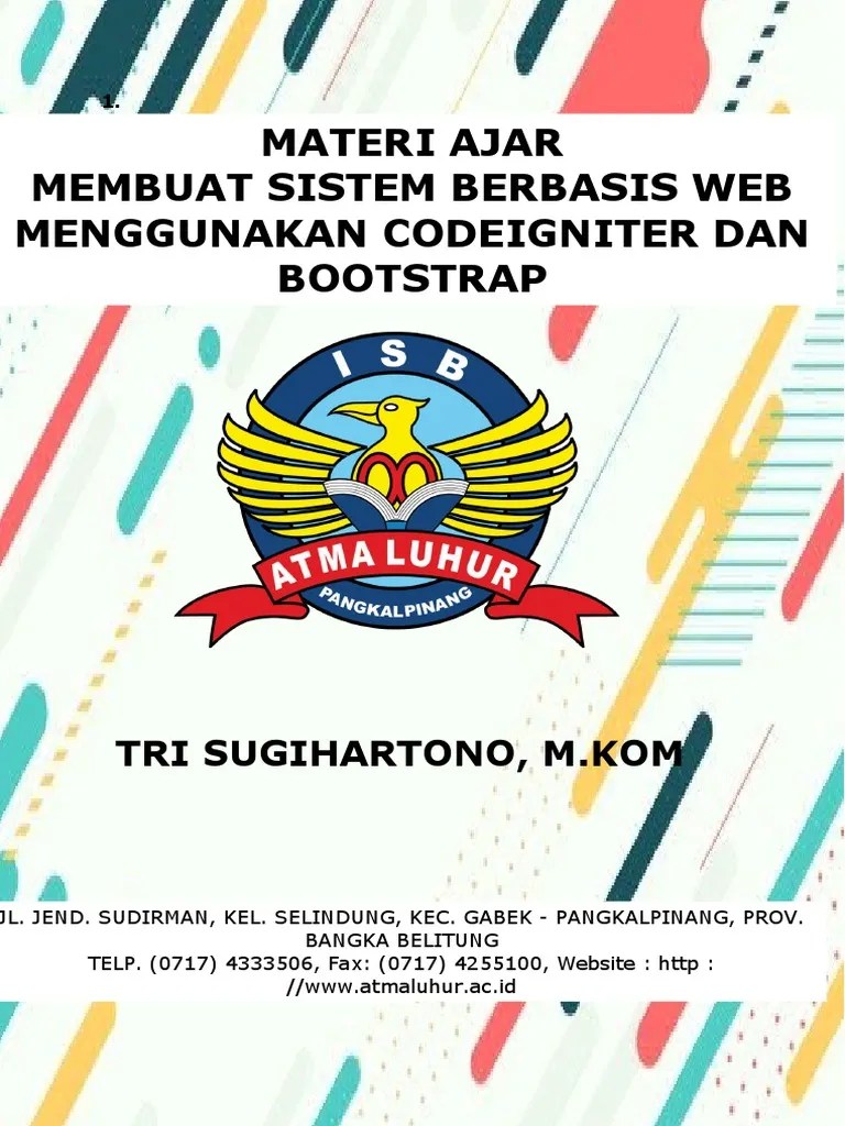 Tutorial Codeigniter Untuk Pemula | PDF