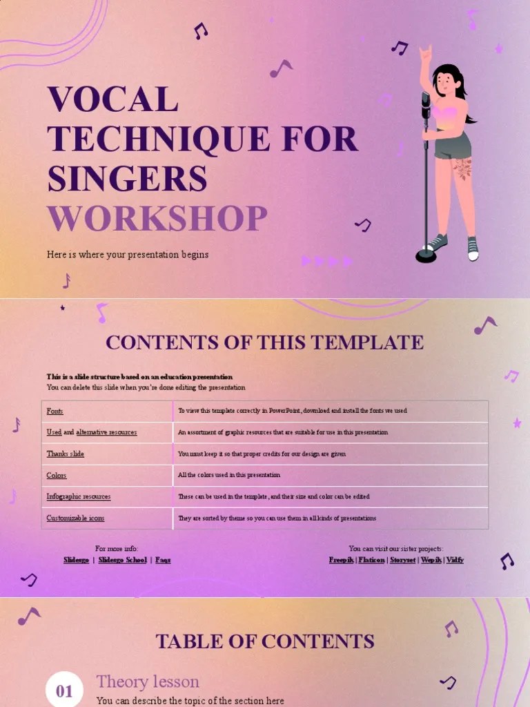Vocal Technique For Singers Workshop | PDF | Planets | Jupiter