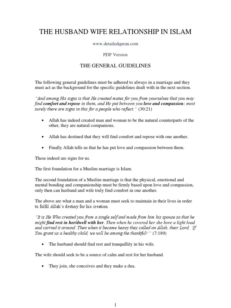 Islam Law Pdf Marriage Husband - Best Space Wallpapers in 4K