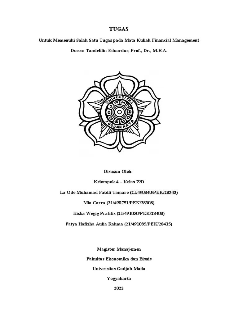 FM - Kelompok 4 - 79D - Assignment CH9, CH10 | PDF | Bonds (Finance ...