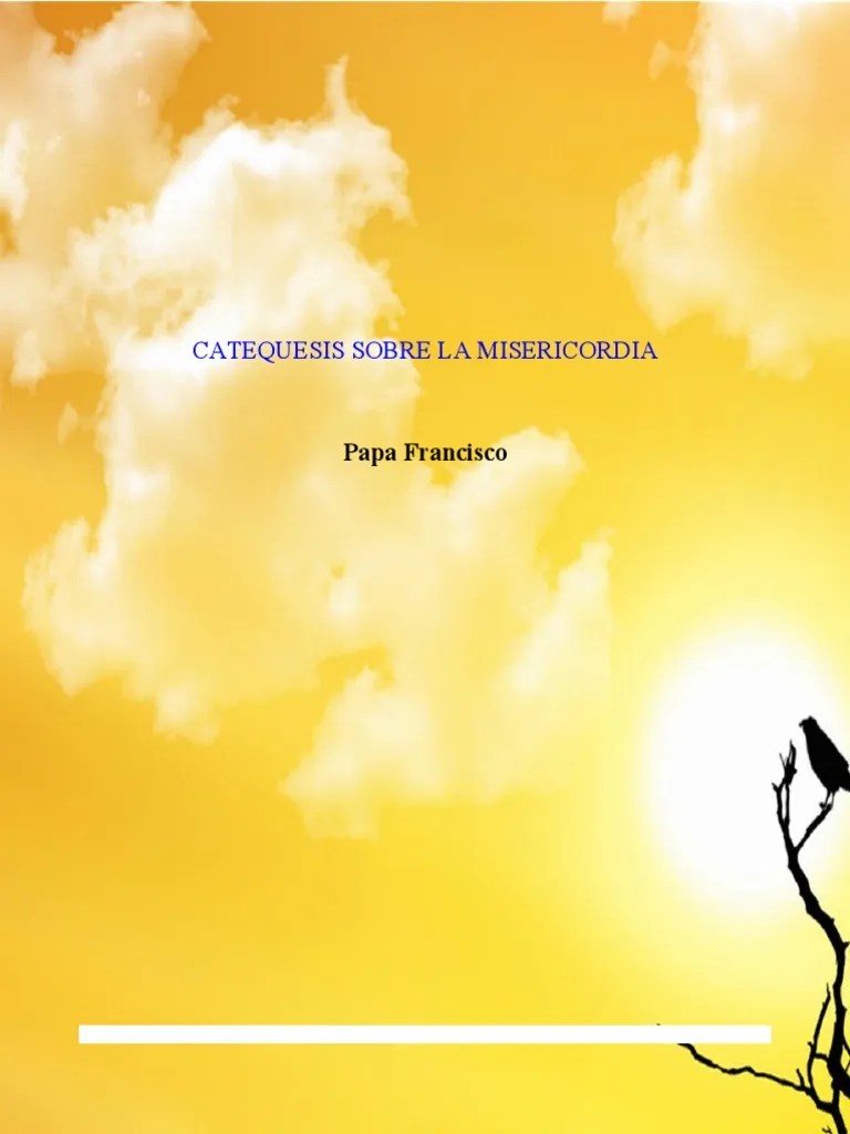Catequesis Sobre La Misericordia. Papa Francisco | PDF | Amor ...