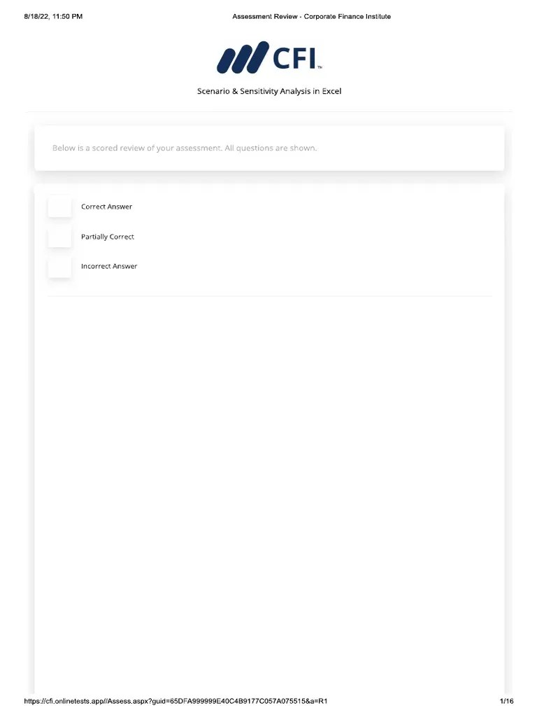 Scenario & Sensitivity Analysis In Excel | PDF