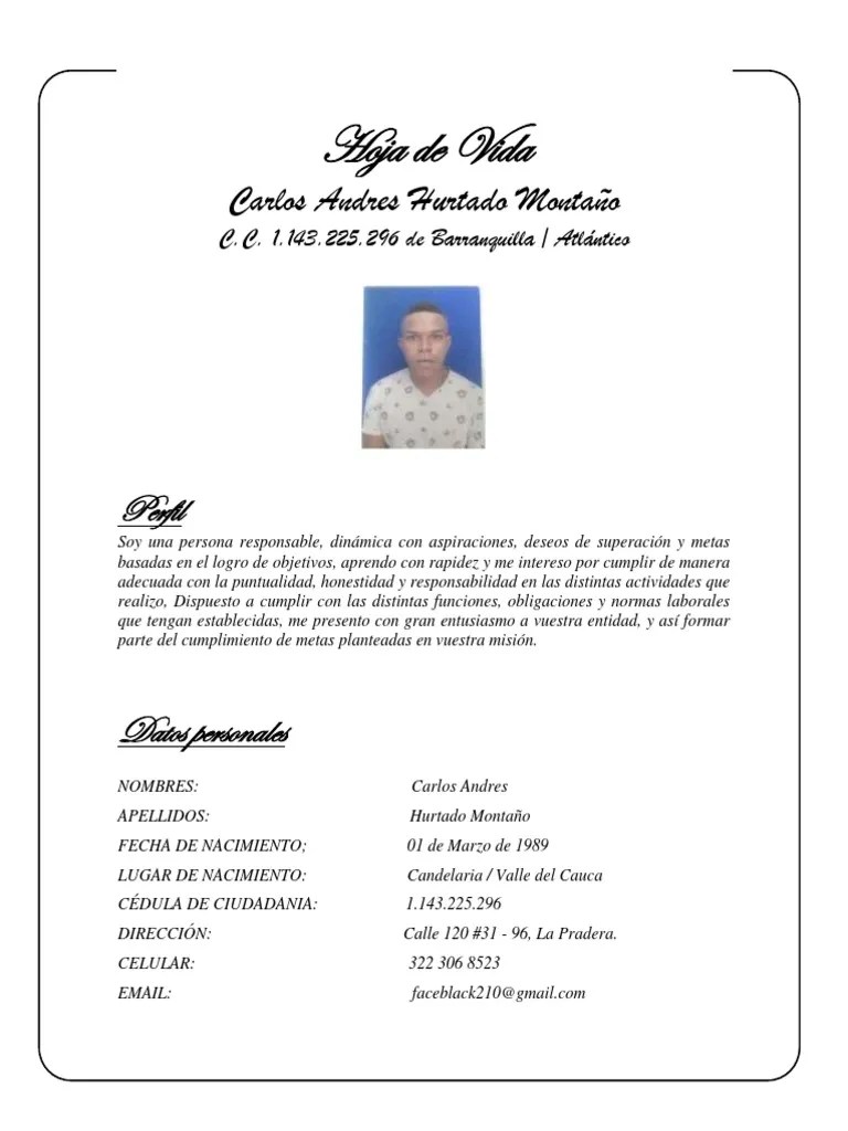Carlos Hurtado HDV | PDF | Colombia