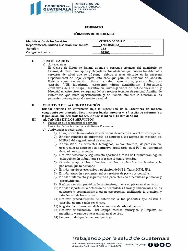 Auxiliar De Enfermeria Ii Nivel | PDF | Enfermería | Medicina