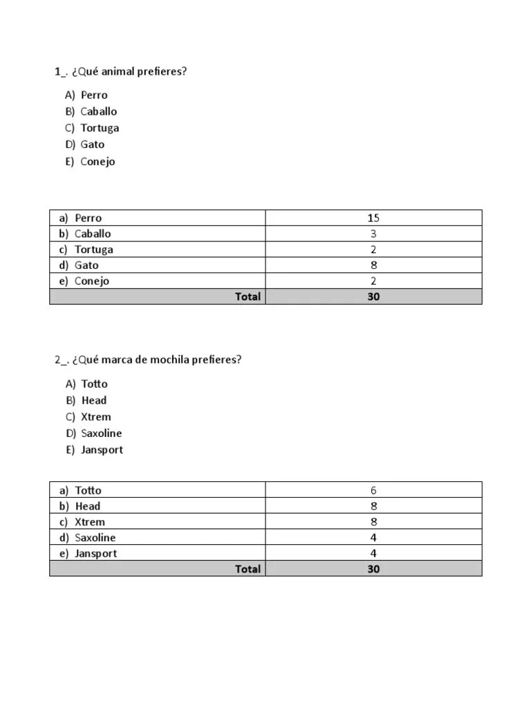 Preguntas De Matematicas | PDF