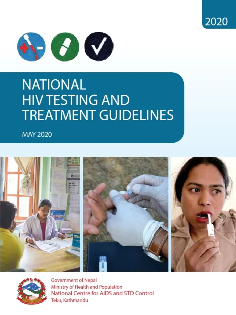 National HIV Testing And Treatment Guidelines 2020 (Updated ...